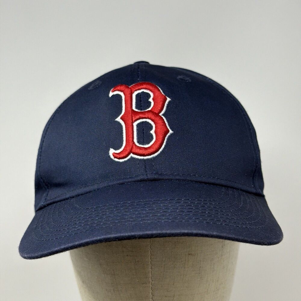 Boston Red Sox OC Sports MLB Adjustable Strapback Hat Navy OSFM Baseball Cap
